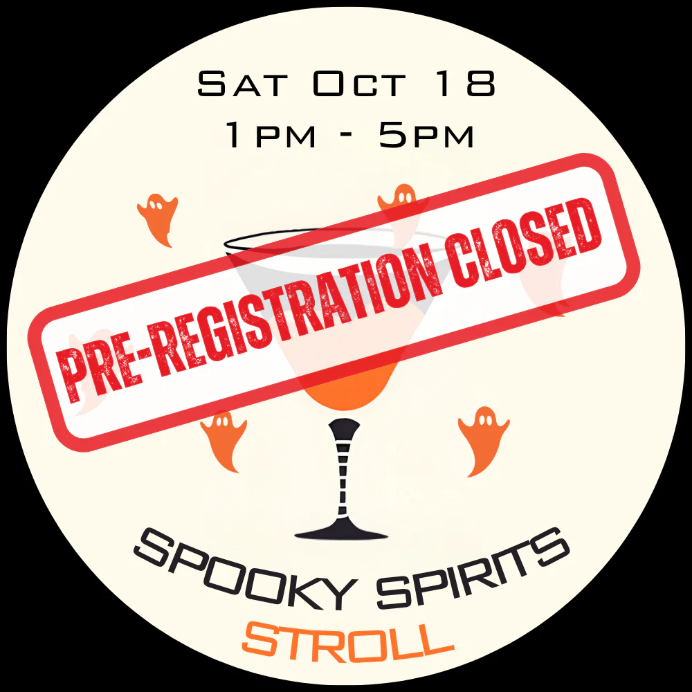 Spooky Spirit Stroll - Saturday Oct. 18th